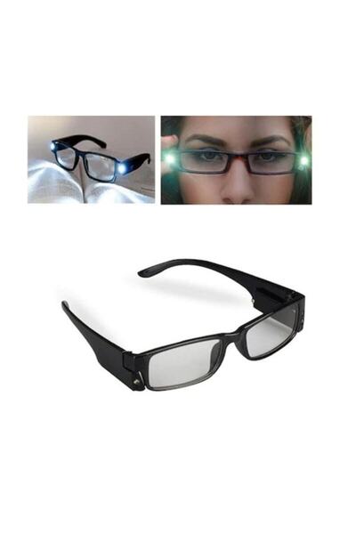 Genel Markalar Led Işıklı Kitap Okuma Gözlüğü
