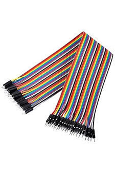 Genel Markalar 40 Pin Ayrılabilen Erkek - Erkek M - M Jumper Kablo - 30cm