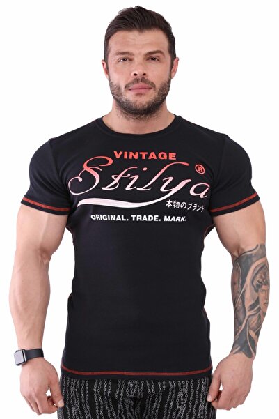Stilya Tricou slim fit pentru bărbați 2896
