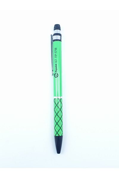 FixPoint Versatil Pen Metal Eraser Tip Pen 0.7 Mm Green