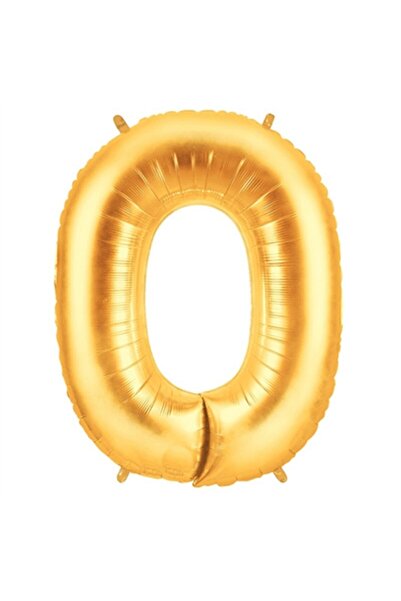 Adana Pasta Malzemeleri O Gold 34 Inch Foil Balloon