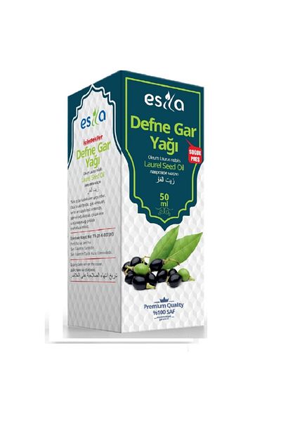 ESİLA زيت الغار المعصور على البارد 50 مل