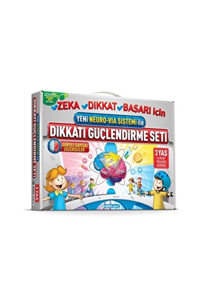 Adeda Yayınları Adeda Dikkati Güçlendirme Seti 3 Yaş