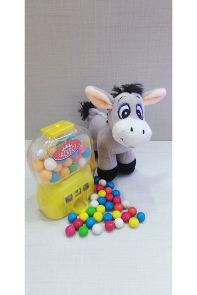 Şeker Adası 15 Cm Yellow Jackpot and 2 in 1 Cute Donkey Stopper