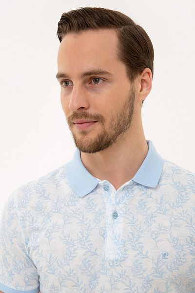 Pierre Cardin Μπλουζάκι Polo Slim Fit με λαιμόκοψη