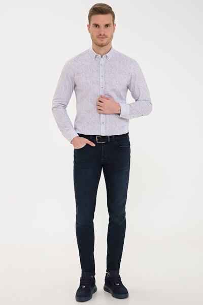 Pierre Cardin Mor Slim Fit Gömlek