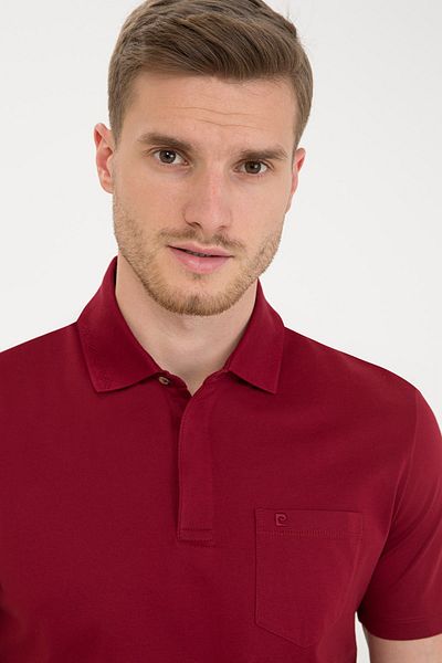 Pierre Cardin Μπλουζάκι με κανονική εφαρμογή Claret Red Polo λαιμόκοψη