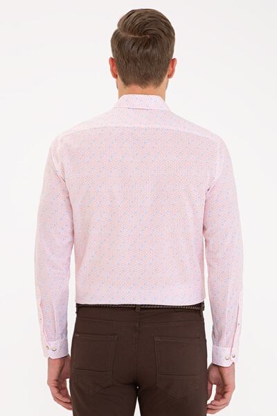 Pierre Cardin Turuncu Slim Fit Gömlek