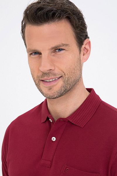 Pierre Cardin Μπλουζάκι με κανονική εφαρμογή Claret Red Polo λαιμόκοψη