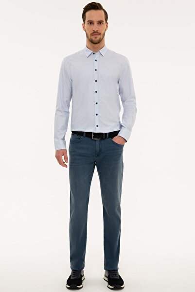 Pierre Cardin Açık Mavi Slim Fit Gömlek