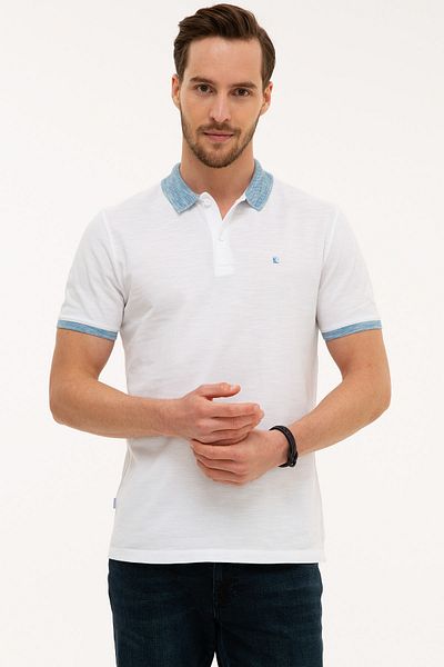 Pierre Cardin Men's T-shirt - G021GL011 Model, VR013 Cut
