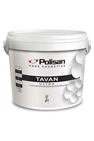 Polisan Ultra Kapatıcı Tavan Boyası Beyaz 3.5 Kg