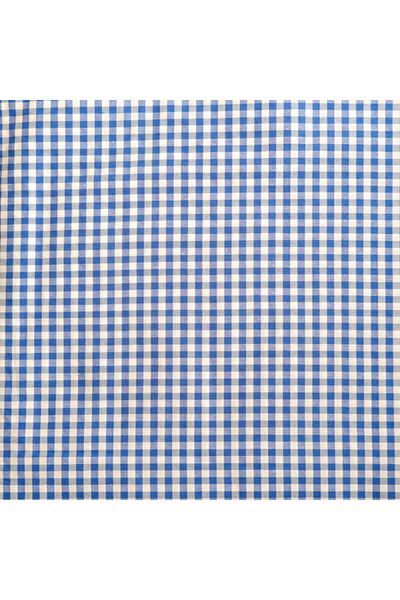 Harmany 3 Bucuri Față De Masă Gingham Albastru Mică Caro 160x170 Cm