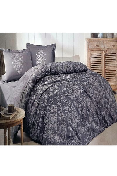 Özdilek Single Duvet Cover Set Antico Anthracite