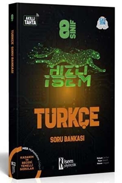 İsem Yayınları Lgs 8. Sınıf Hızlı Türkçe Soru Bankası