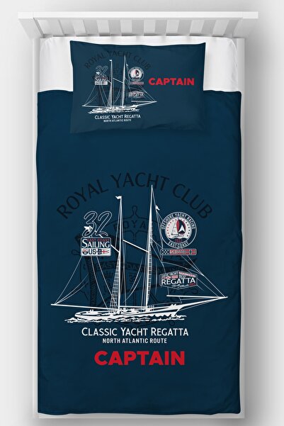 Homamia مفرش سرير فردي Yacht Club
