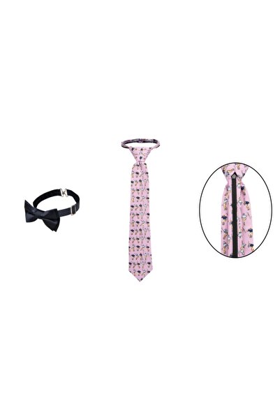 ChatonDor Çocuk Papyon Kravat 2 Li Set