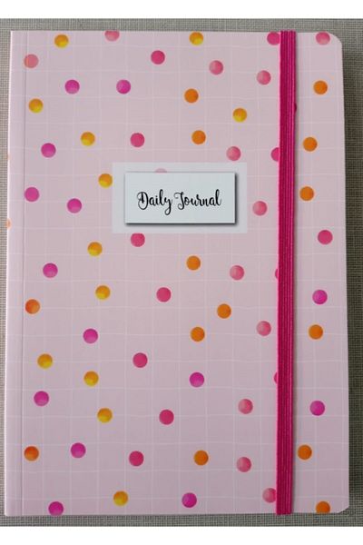 KESKİN COLOR 14x20 80 Sheets Elastic Daily Journal Notebook Lined