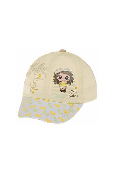 MİNİKO KİDS Kitti 1100-03 Girl's Summer Hat 1-4 Years