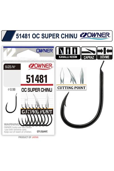 Genel Markalar 51481 Cut Super Chinu Black Chrome Model Balıkçı Olta Iğnesi