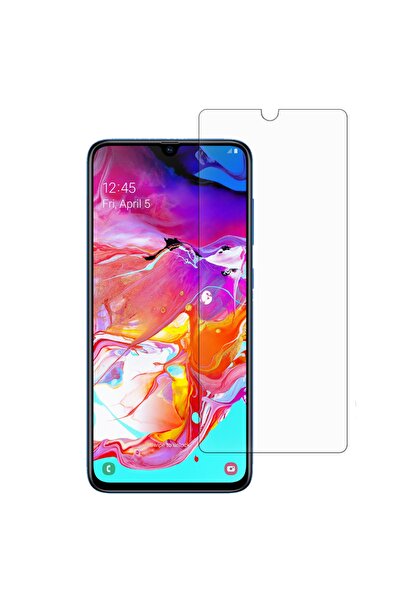 Genel Markalar Samsung Galaxy A70 Kırılmaz Ekran Koruyucu Temperli Cam