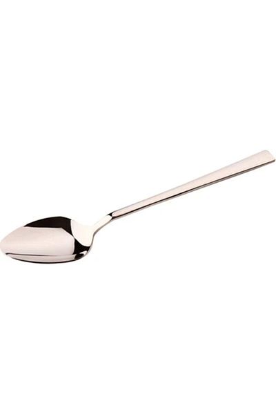 AKYILDIZ Metallic Ocean Model Stick Dessert Spoon 12 Pieces