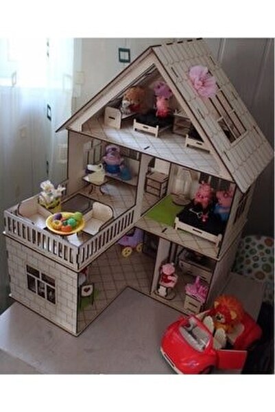 tsddekorasyon tsd dekorasyon 3 katli l barbie evi esyali fiyati yorumlari trendyol