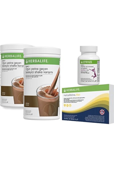 Herbalife Kilo Alma Seti Kadın 2 Shake Omega Ve Vitamin