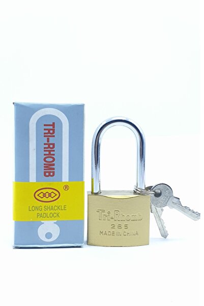 Muhtelif قفل أصفر طويل - 50 ملم