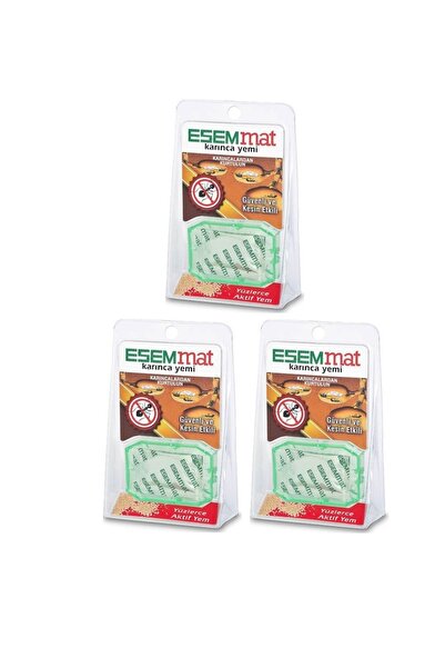 Esemmat Güvenli Ve Kesin Etkili Karınca Yemi X3 Adet