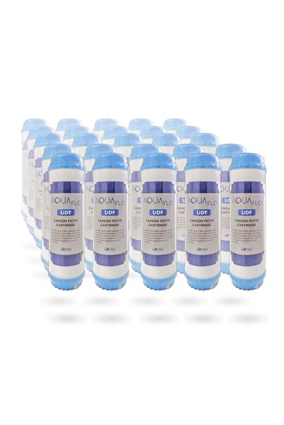 Mil Açık Kasa Su Arıtma Cihazı Için Udf Gac Karbon Filtre 25 Adet