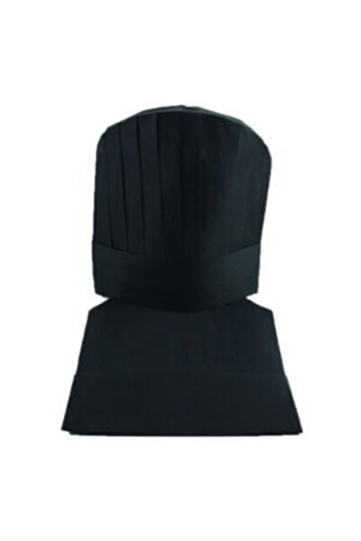 ÖMÜR قبعة تيلا 24 سم لون أسود 10 قطع