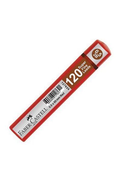 Faber Castell Grip Min 0.5 2b 60mm, 120pcs Red Tube