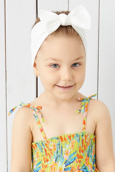 Babygiz Handmade Soft Bow Tied Natural Cotton Combed Baby Kids Girls Bandana Best Of Series