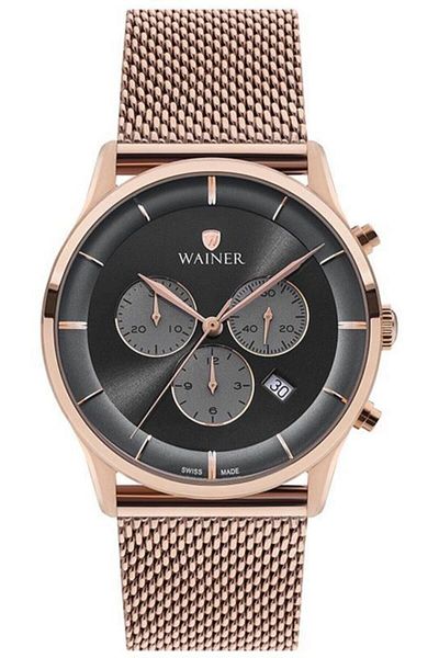 Wainer Wa.19961-A Men's Watch, Swiss Made