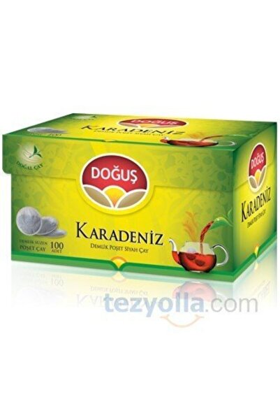 Doğuş Black Sea Teapot Bag Bergamot 100 Pieces 320 Gr