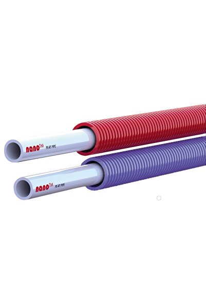 Ak pazarlama 16*2 Mm Kılıflı Pe-rt Boru (KIRMIZI) Prt21