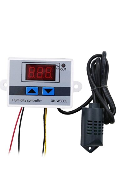 EmAyCenter Xh-w3005 Dc 12v Dijital Nem Kontrol Seralar Kuluçka Makineler Için Uyumlu