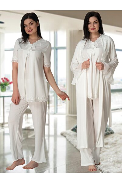 kaktüslohusa طقم بيجامة للحوامل من إكرو للنساء من إفورت 5034