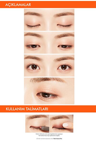 Missha Topaklanma Olmadan Pürüzsüz Bitiş Sunan Kremsi Kalem Far Color Fit Stick Shadow