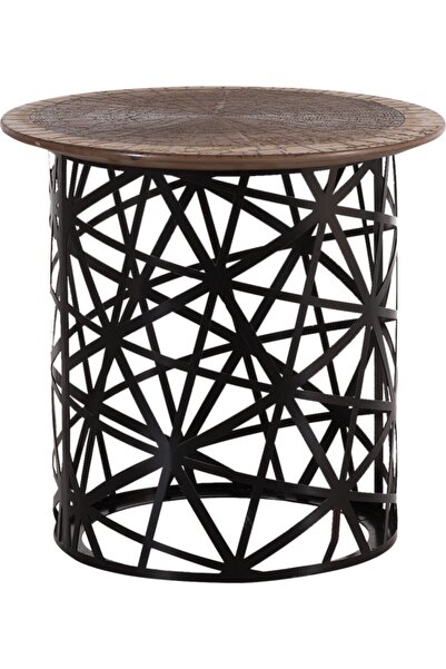 Hayal Fabrikası Geometri Wood Yan Sehpa