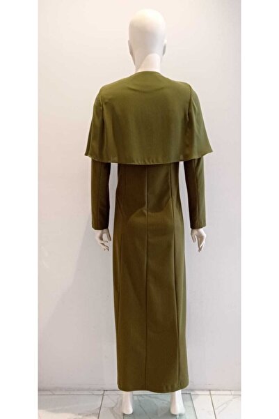 Kayra Top Cut Chiffon Ruffled A-Line Topcoat