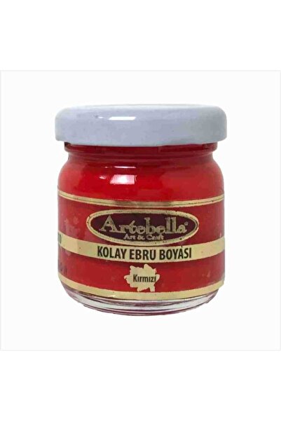 Artebella Kolay Ebru Boyası Kırmızı 40ml