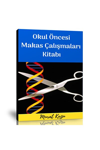Enine Boyuna Eğitim Preschool Scissors Activity Book