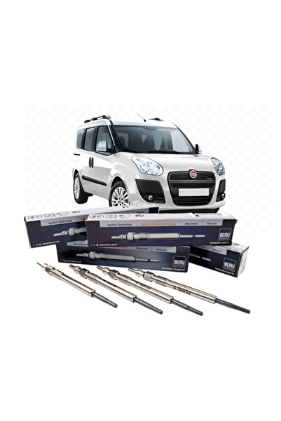 BERU Fiat Doblo 1.3 Multijet Euro 4 Motorlara Uyumlu Isıtma Bujisi 4 Adet Set Halinde Bedava Kargo