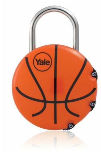 Yale Password Padlock Basketball Ball - Y-basketball