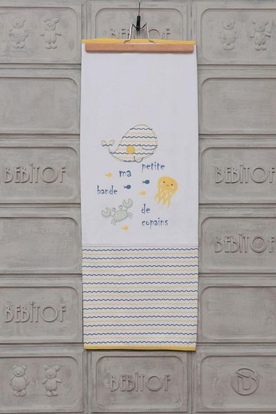 Bebitof 95051 Whale Blanket - White