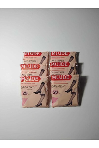 Müjde Чифт от 6 чорапи до коляното - Сахара