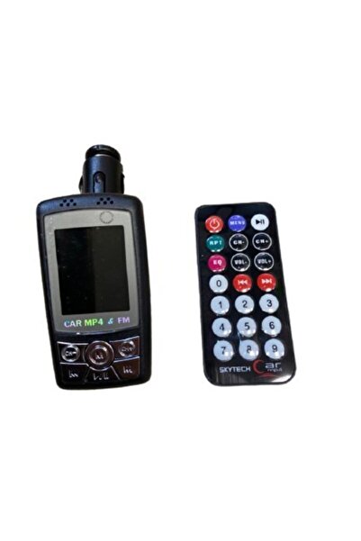 Skytech Oto Mp4 Player 2gb 1.8" 0.26mp Sd/mp3/wma/asp/wav Fm Transmıtter Oto Mp4 Player H180