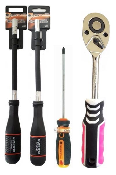 Somafix Kayasanyapimarket Tornavida Set Ve Cırcır Kolu